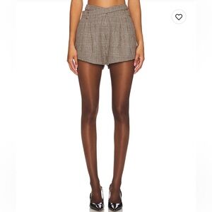 × REVOLVE Nara Shorts in Brown size S NWT